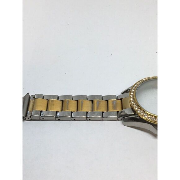 Authentic Fossil Watch Bracelet Strap Links Case Use For Parts Band 18mm T561 - Picture 9 of 9